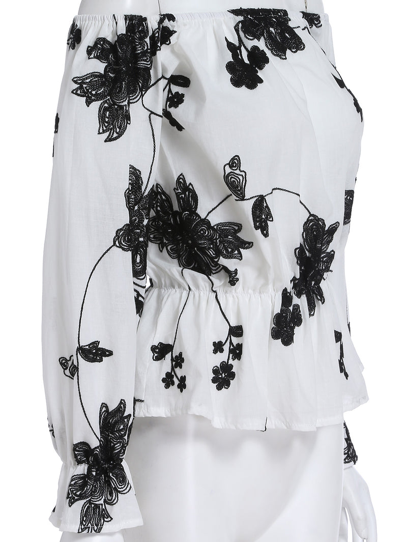 Lainey Floral Off Shoulder Top