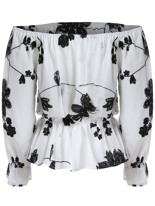 Lainey Floral Off Shoulder Top