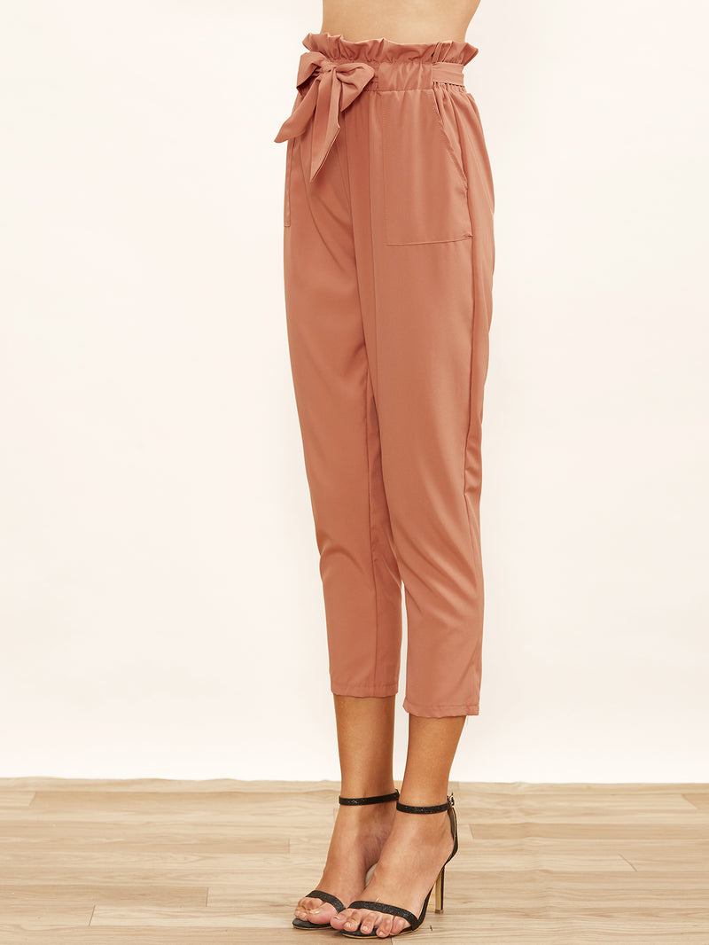 Nude Adrianna Self-tie Pencil Pant