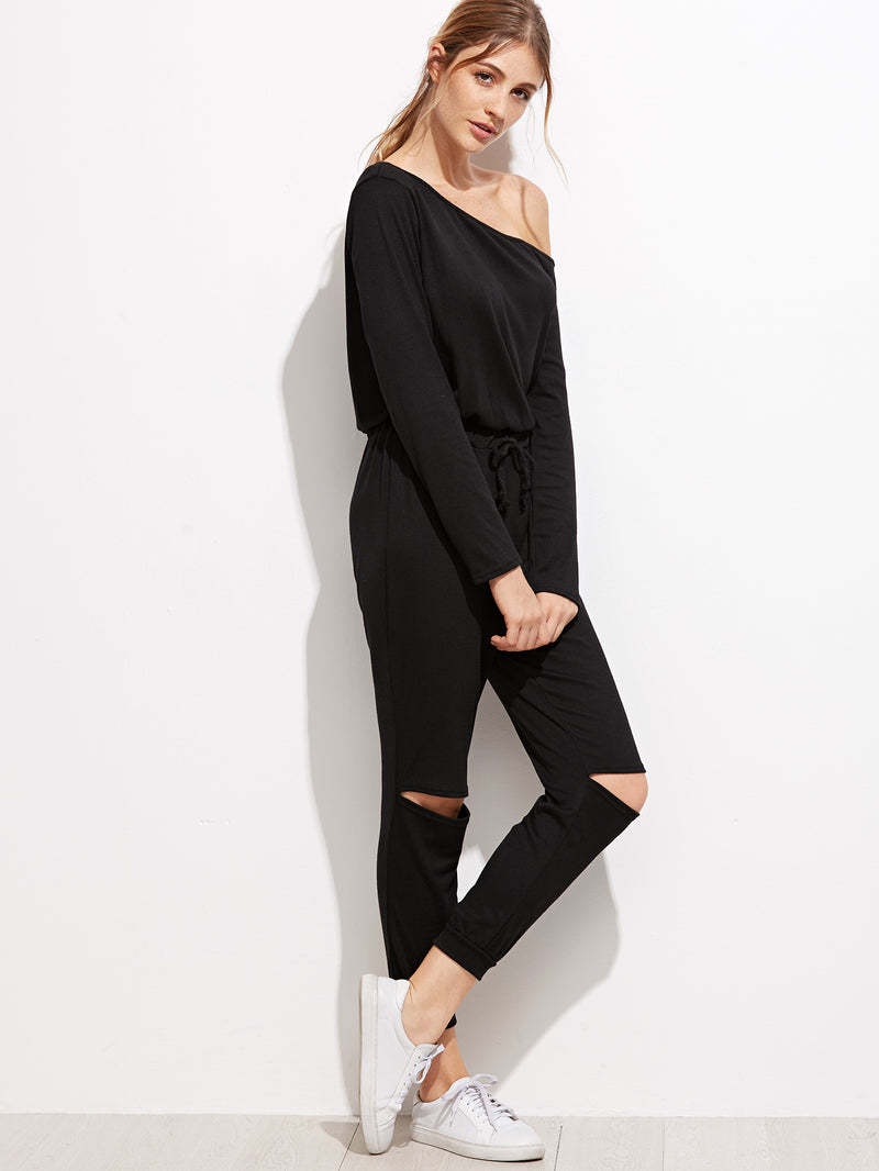 Myres One Shoulder Jumpsuit
