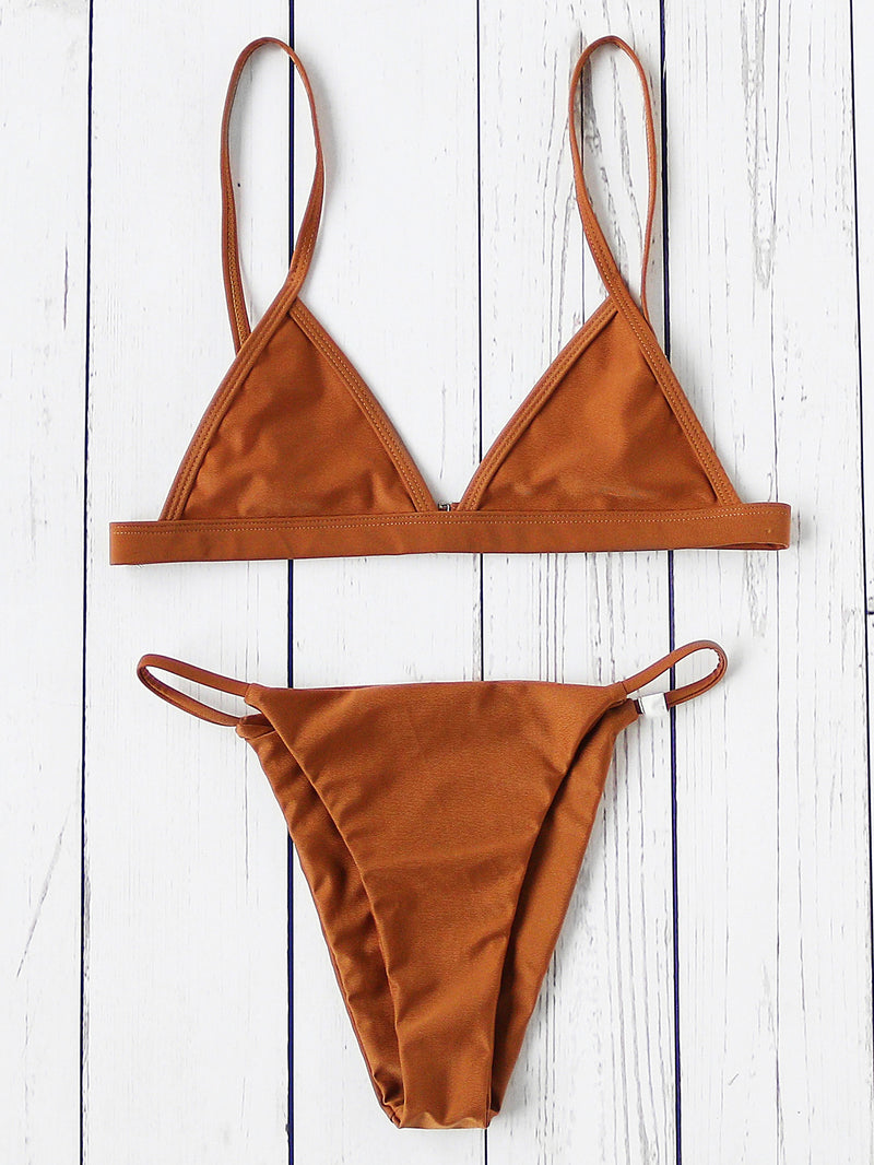 Fennel Triangle Bikini Top