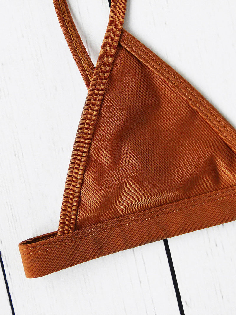 Fennel Triangle Bikini Top