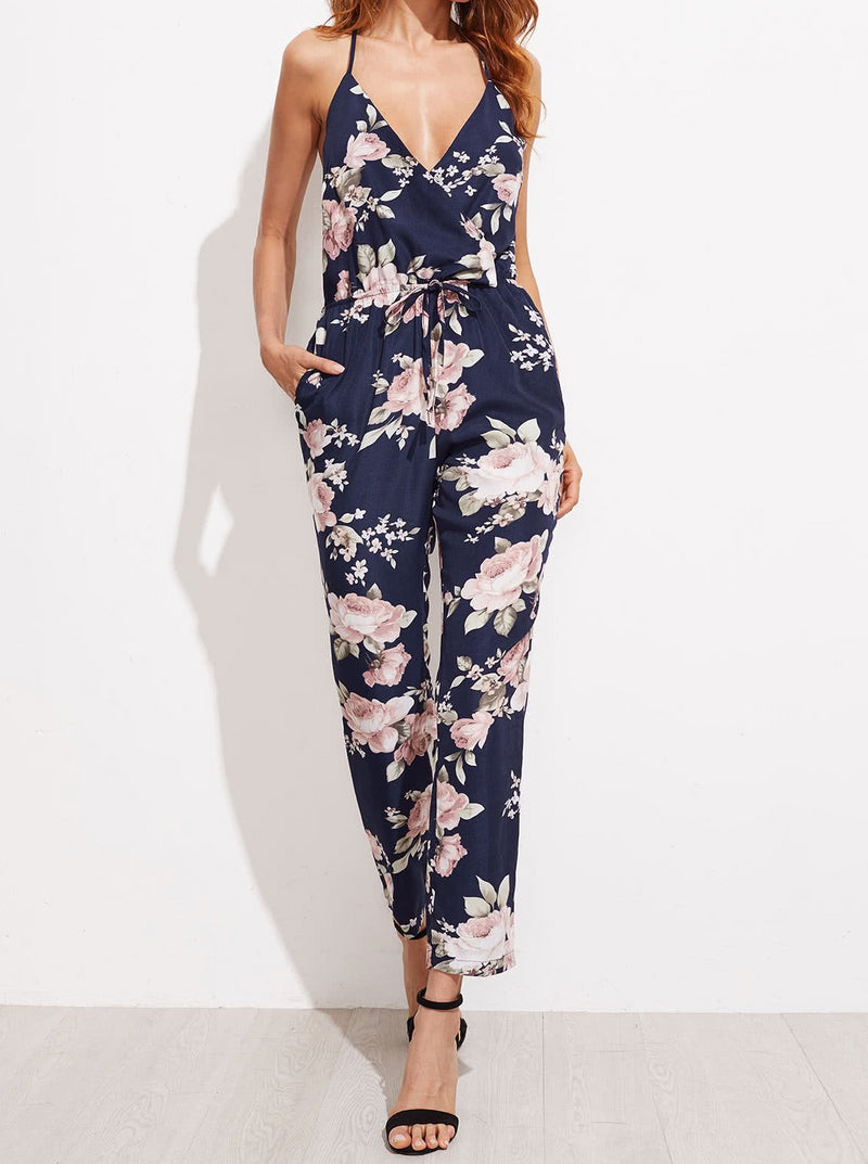 Paige Floral Jumpsuit