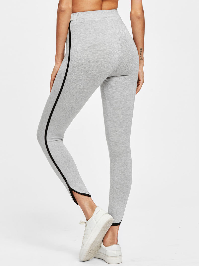 Kayla Dipped Contrast Leggings