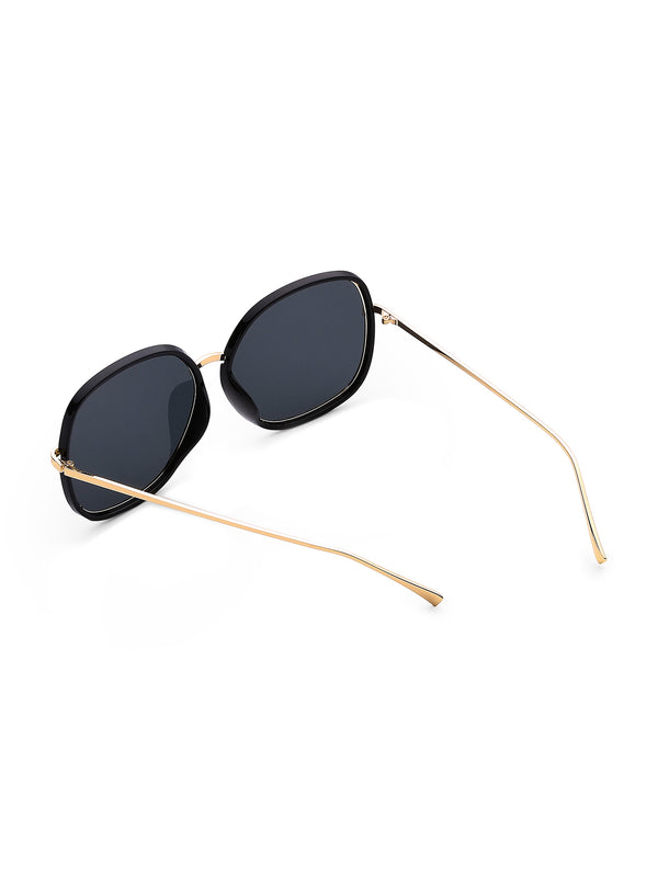 Gold Ring Round Sunglasses
