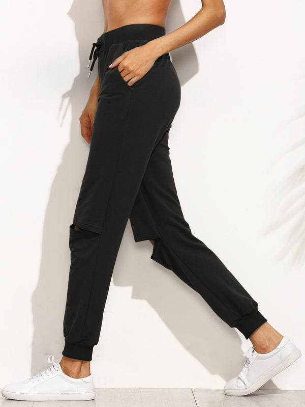 Knee Slit Trackpant