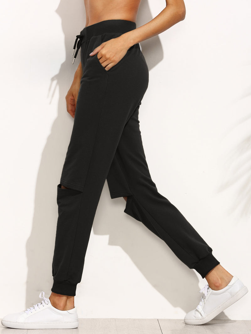 Knee Slit Trackpant