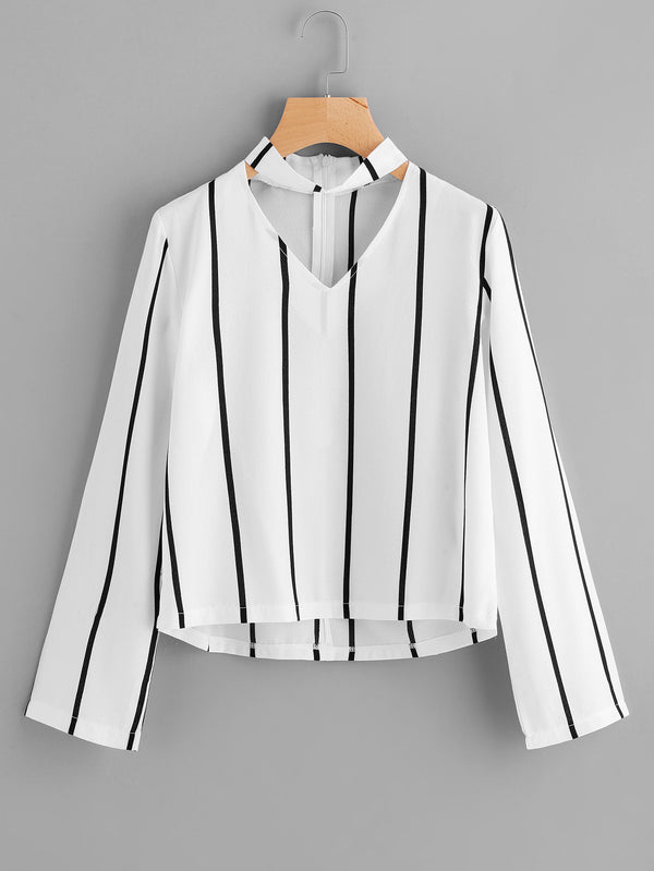 Sovereign Stripe Blouse