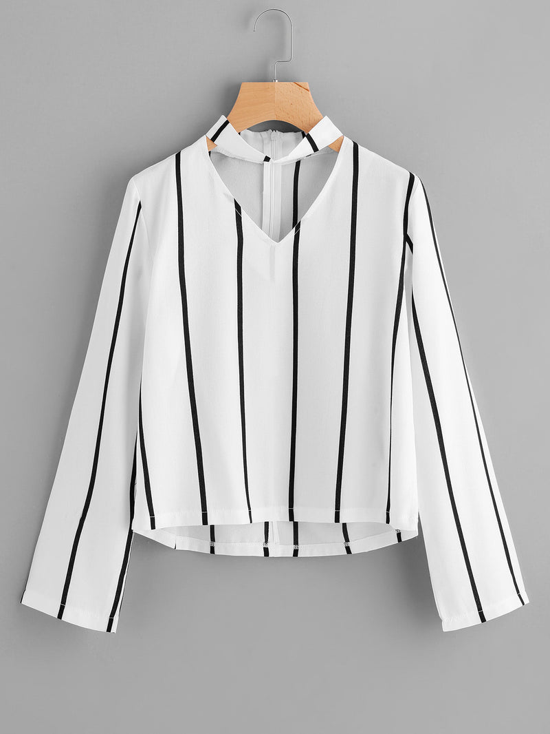 Sovereign Stripe Blouse