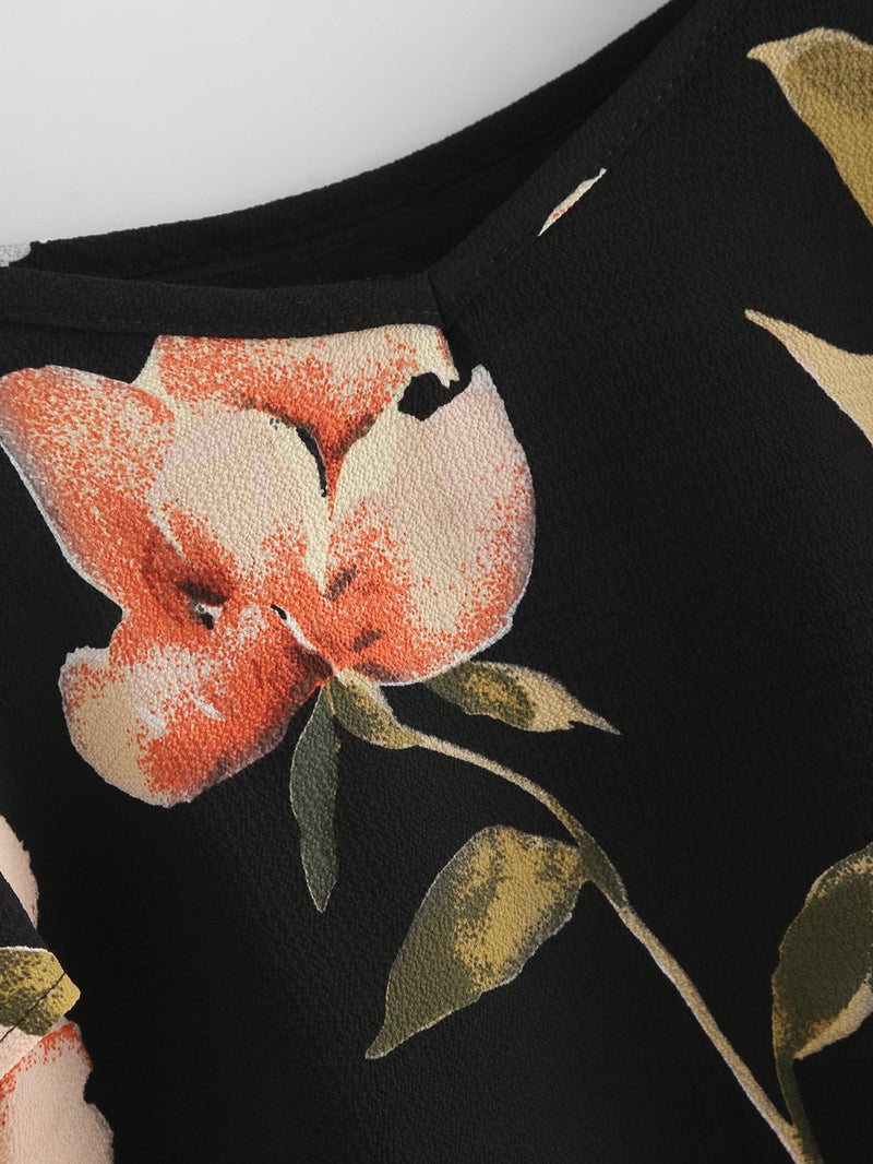 Doyenne Cold Shoulder Top