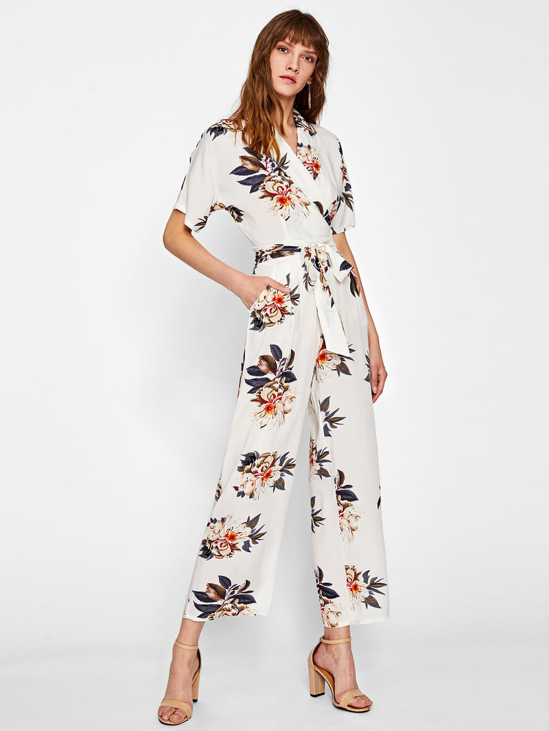 Uptown Wrap Jumpsuit