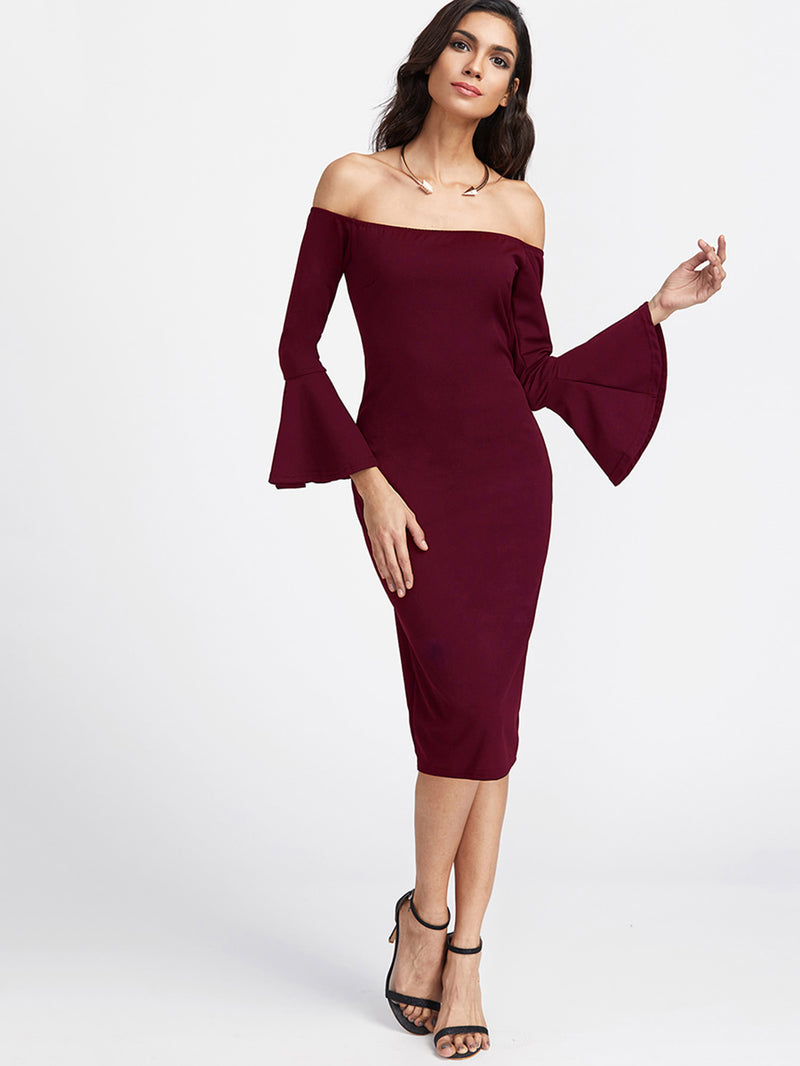 Bell Sleeve Dress