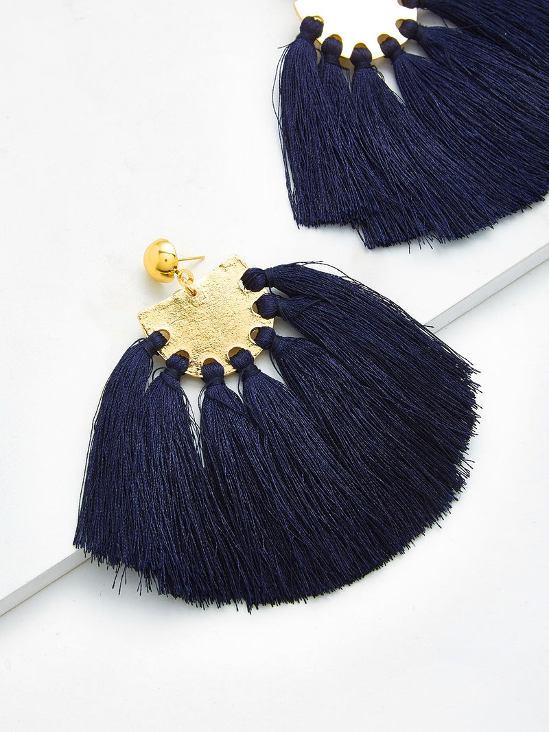 Tassel Fan Earrings