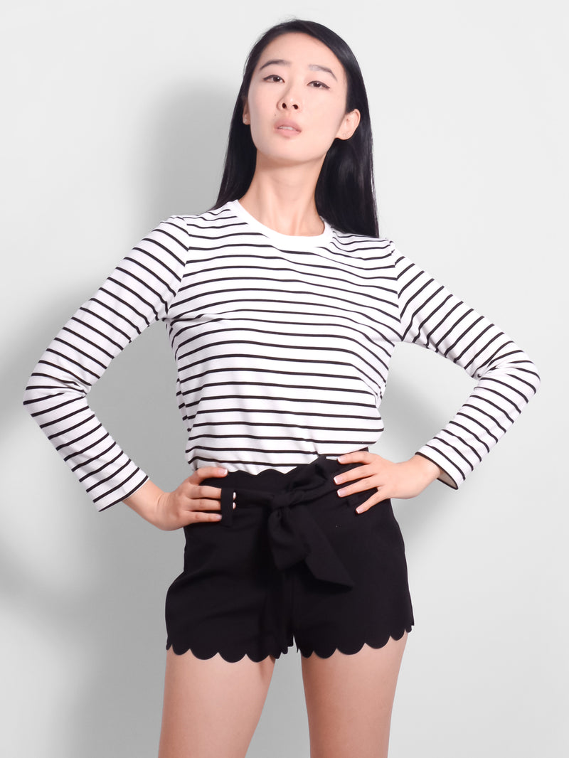 Blake Stripe Long Sleeve Top