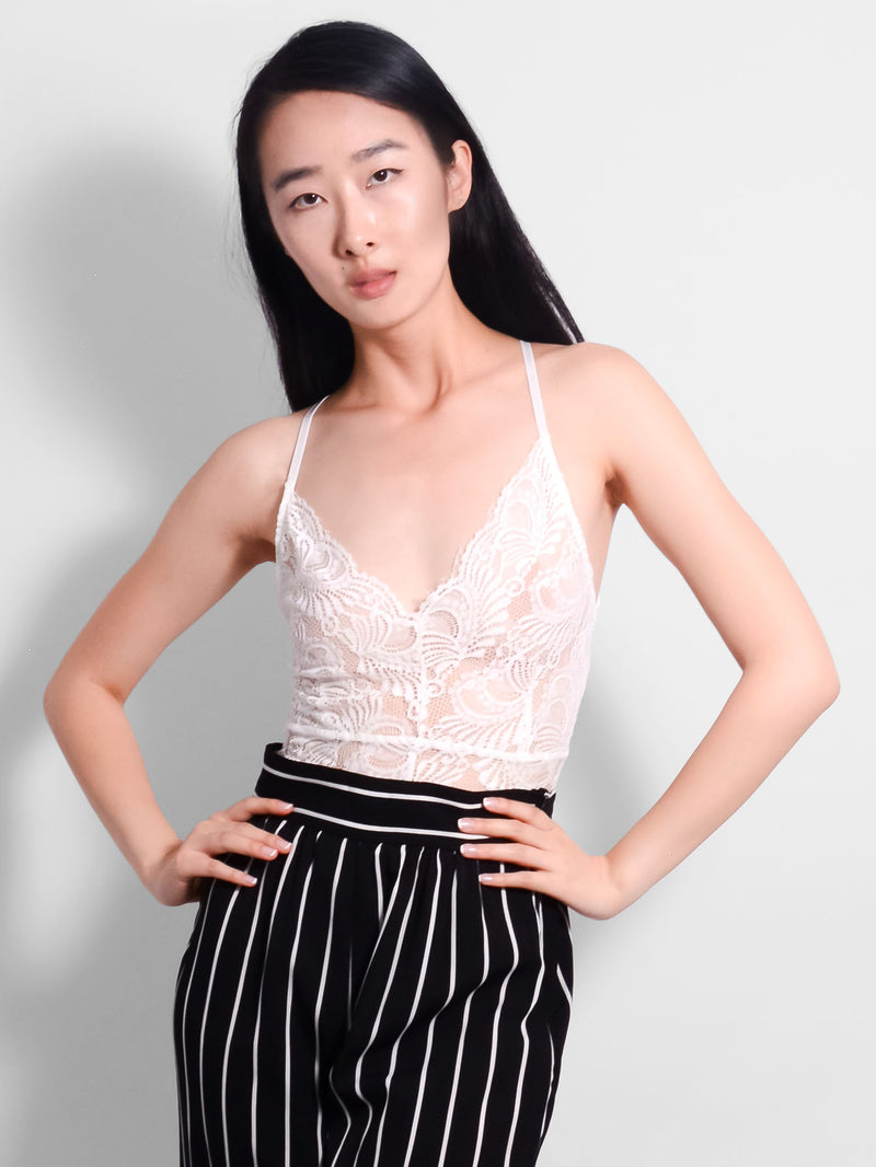 Sheer Lace Bodysuit