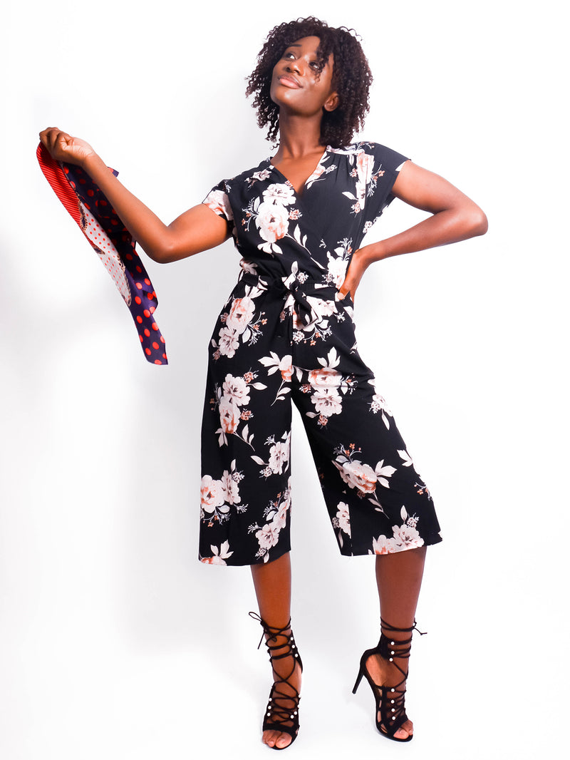 Suave Floral Jumpsuit