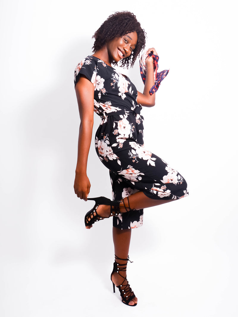 Suave Floral Jumpsuit