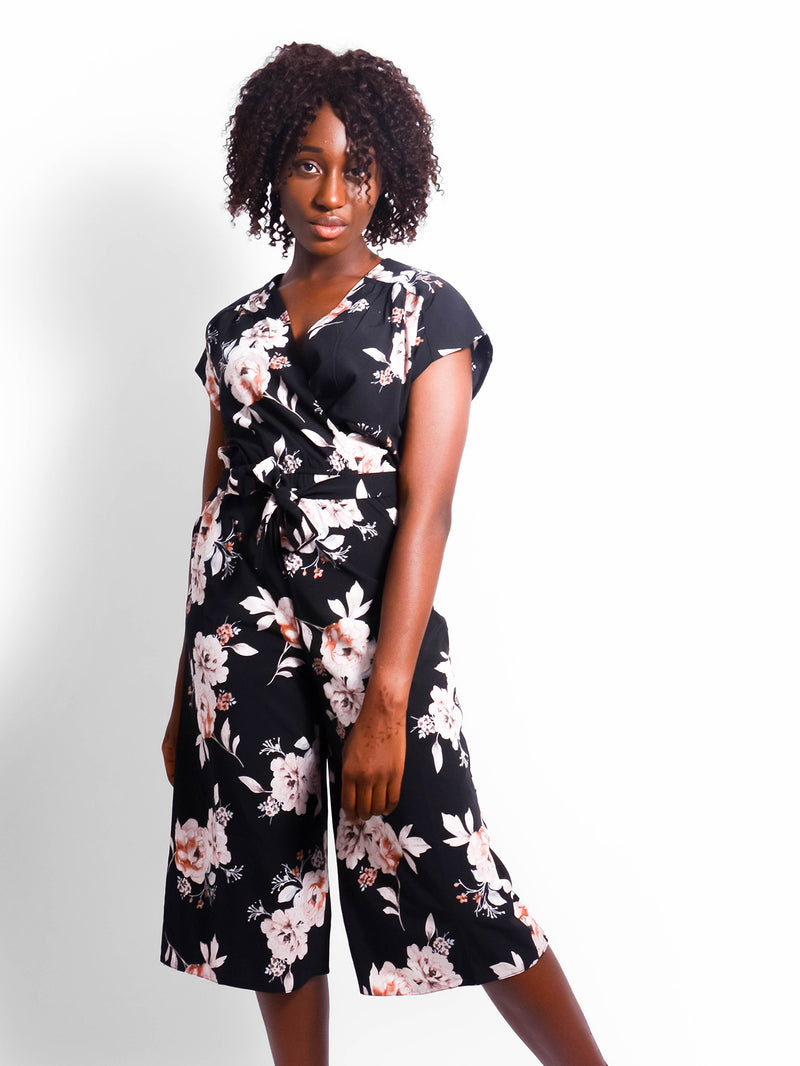 Suave Floral Jumpsuit