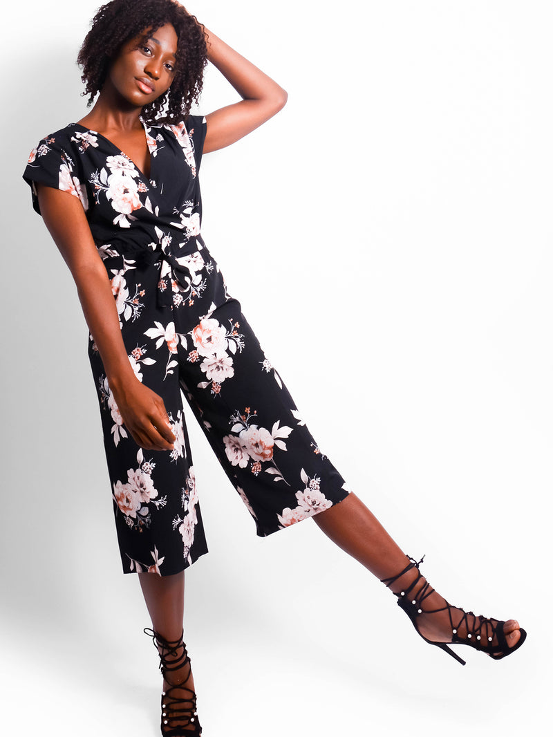 Suave Floral Jumpsuit